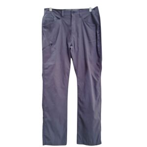 Orvis Trek Pant Men's 34x32 Stretch Water Repellent 5 Pocket Media Pocket Hiking